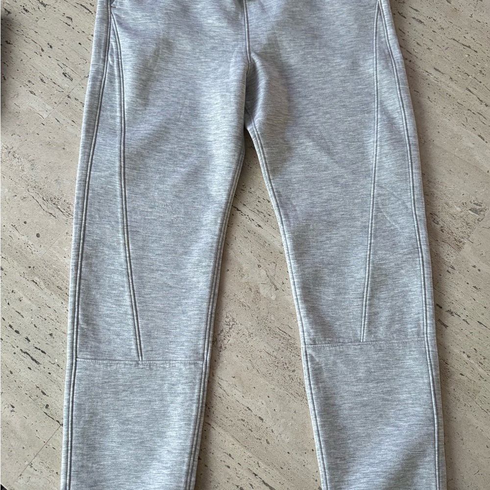 abercrombie kids Light Grey Seam-Detail Leggings